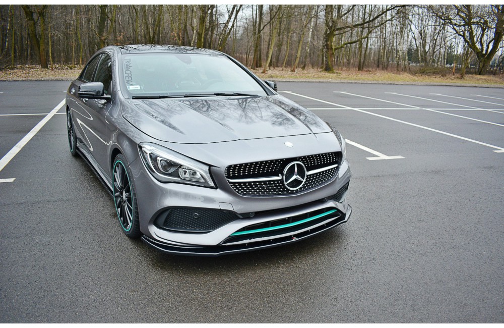 FRONT SPLITTER V.1 MERCEDES-BENZ CLA C117 AMG-LINE FACELIFT