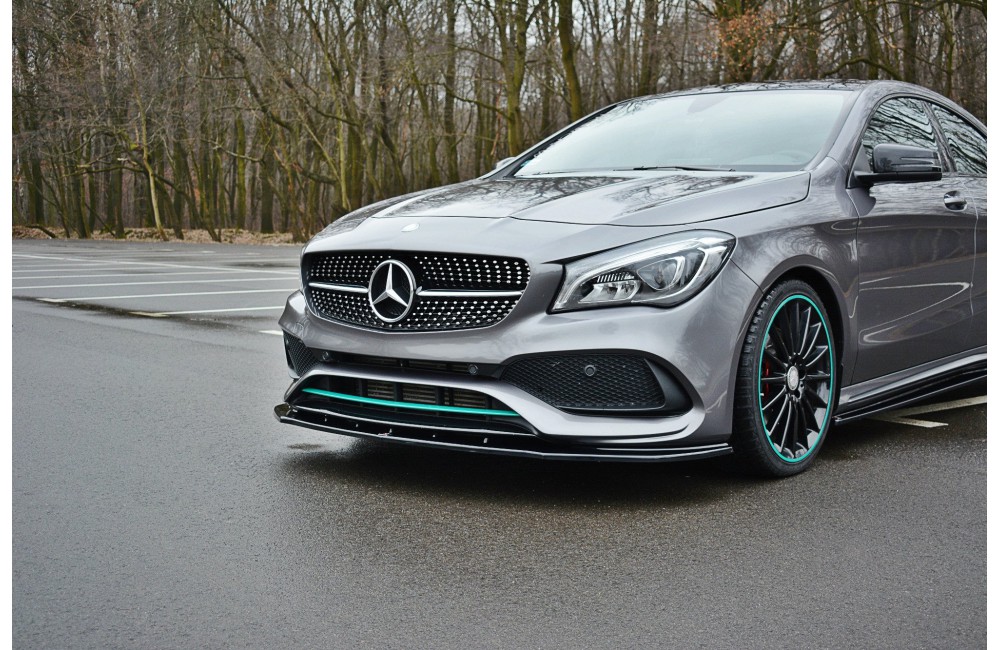FRONT SPLITTER V.1 MERCEDES-BENZ CLA C117 AMG-LINE FACELIFT