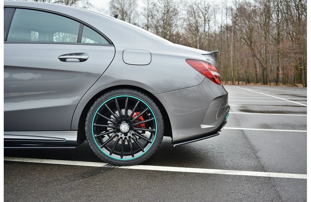 REAR SIDE SPLITTERS MERCEDES-BENZ CLA C117 AMG-LINE FACELIFT