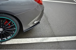 REAR SIDE SPLITTERS MERCEDES-BENZ CLA C117 AMG-LINE FACELIFT