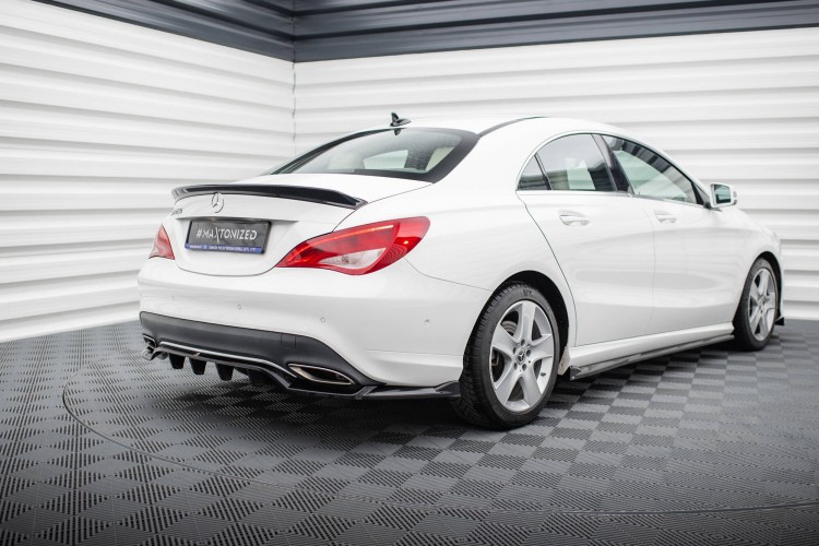 Πίσω splitter (με κατακόρυφες ράβδους) Mercedes-Benz CLA C117 Facelift