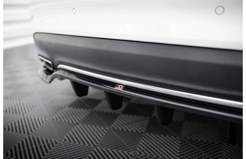 Rear Splitter (with vertical bars) Mercedes-Benz CLA C117 Facelift