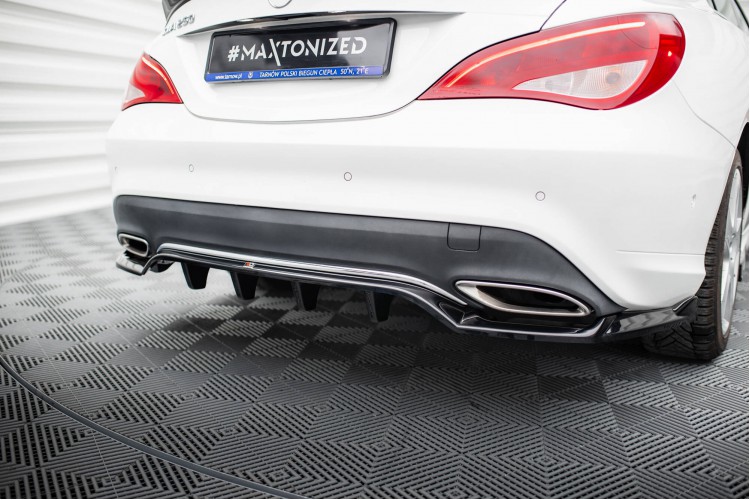 Πίσω splitter (με κατακόρυφες ράβδους) Mercedes-Benz CLA C117 Facelift