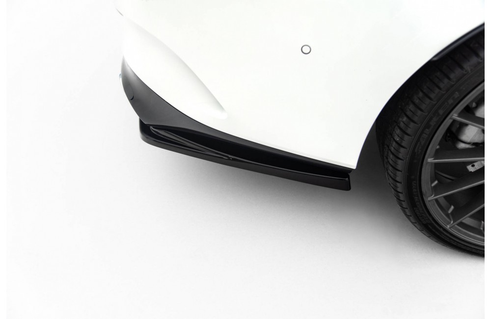 Rear Splitter (with vertical bars) Mercedes-AMG CLA 35  / 45  Coupe / Shooting Brake C118 Facelift / X118 Facelift