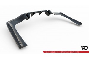 Rear Splitter (with vertical bars) Mercedes-AMG CLA 35  / 45  Coupe / Shooting Brake C118 Facelift / X118 Facelift