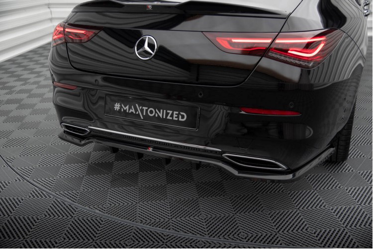 Πίσω Splitter (με κάθετους στύλους) Mercedes-Benz CLA Coupe C118