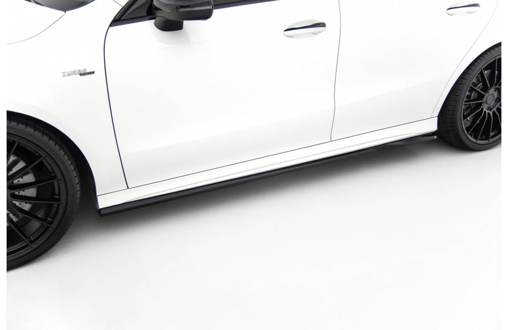 Side Skirts Diffusers Mercedes-AMG CLA 35 / 45 Coupe / Shooting Brake C118 Facelift / X118 Facelift