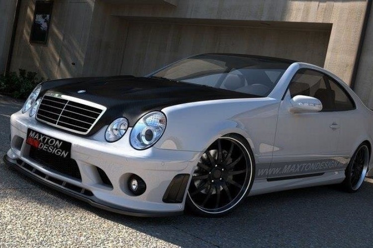 FRONT SPLITTER MERCEDES CLK W208 (ΓΙΑ ME-CLK-208-AMG204-F1 ΑΕΡΟΤΟΜΗ)
