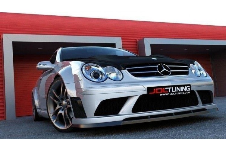 ΜΠΡΟΣΤΙΝΟ SPLITTER MERCEDES CLK W209 (ΓΙΑ ME-CLK-209-BLACK-F1 BUMPER)