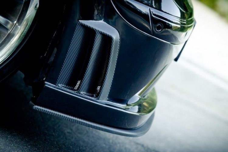 ΠΡΟΣΘΕΤΟ SPLITTER MERCEDES CLK W209 ΜΑΥΡΟ (SL BLACK SERIES LOOK)