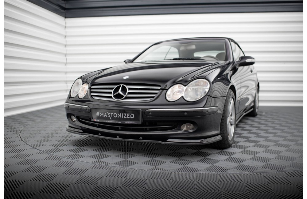 FRONT SPLITTER V.1 MERCEDES CLK W 209 FOR STANDARD VERSION