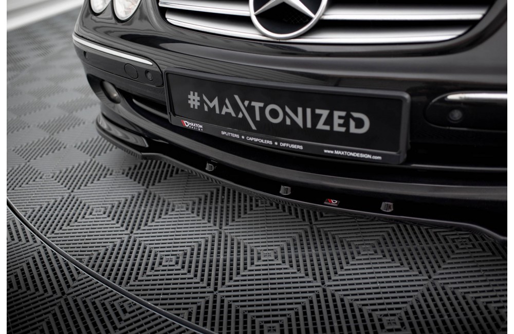 FRONT SPLITTER V.1 MERCEDES CLK W 209 FOR STANDARD VERSION