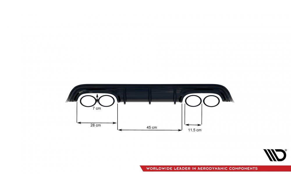 Rear Valance Mercedes-Benz CLK W209