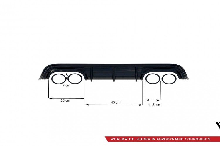 Πίσω Valance Mercedes-Benz CLK W209