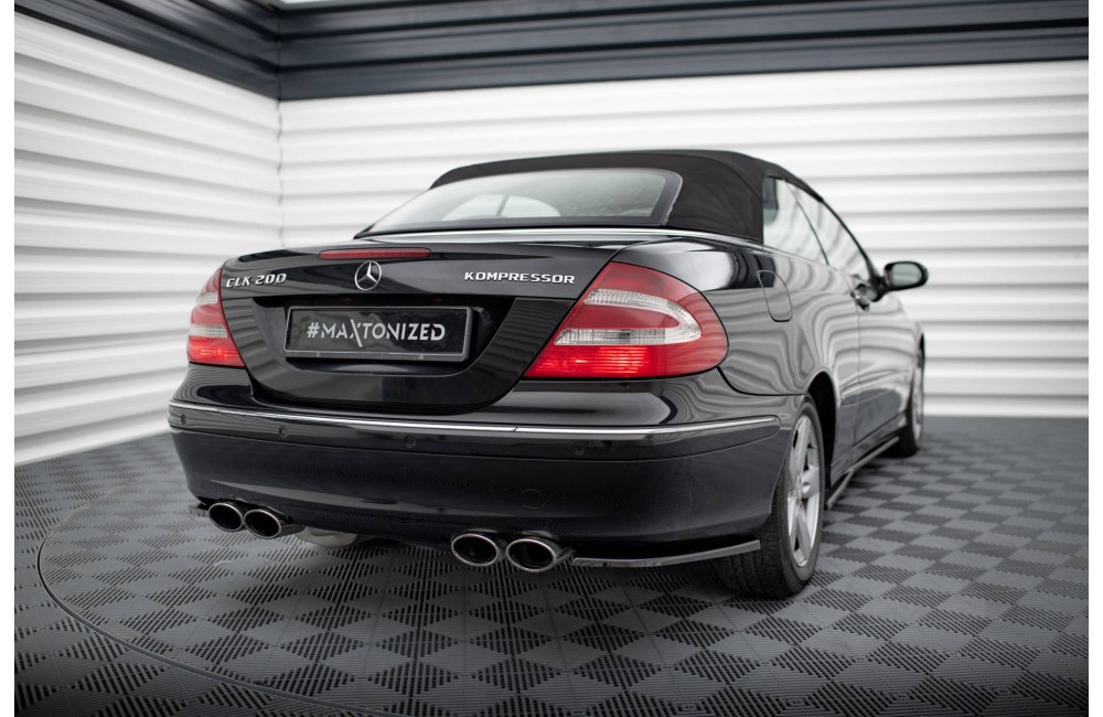 Rear Side Splitters V.1 Mercedes-Benz CLK W209