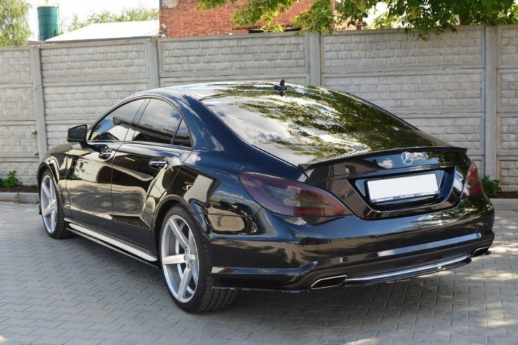 Πίσω Splitter MERCEDES CLS C218 (χωρίς κάθετη ράβδο) AMG LINE
