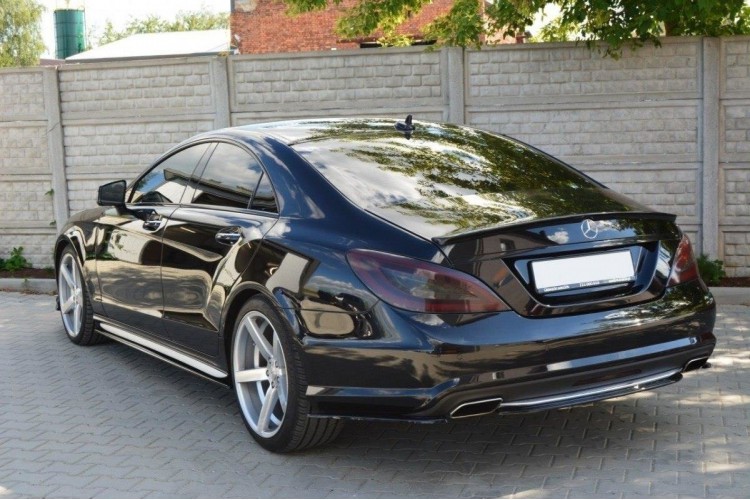 Πίσω Splitter MERCEDES CLS C218 (χωρίς κάθετη ράβδο) AMG LINE