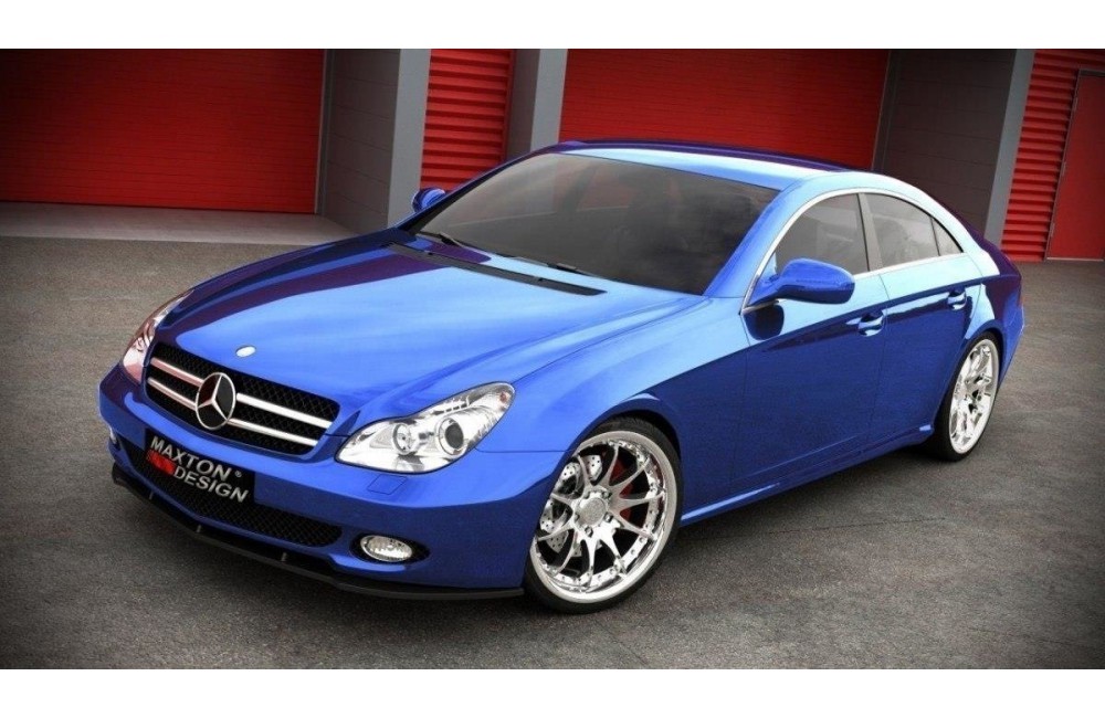 FRONT SPLITTER MERCEDES CLS C219 STANDARD BUMPER
