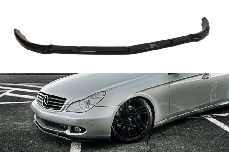 FRONT SPLITTER MERCEDES CLS C219 STANDARD BUMPER