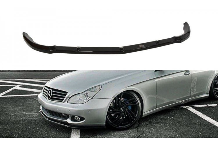 FRONT SPLITTER MERCEDES CLS C219 STANDARD BUMPER