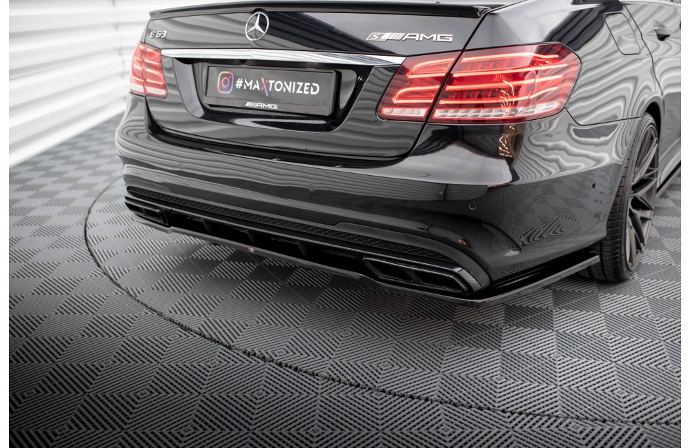 Rear Splitter (with vertical bars) Mercedes-Benz E63 AMG Sedan W212 Facelift