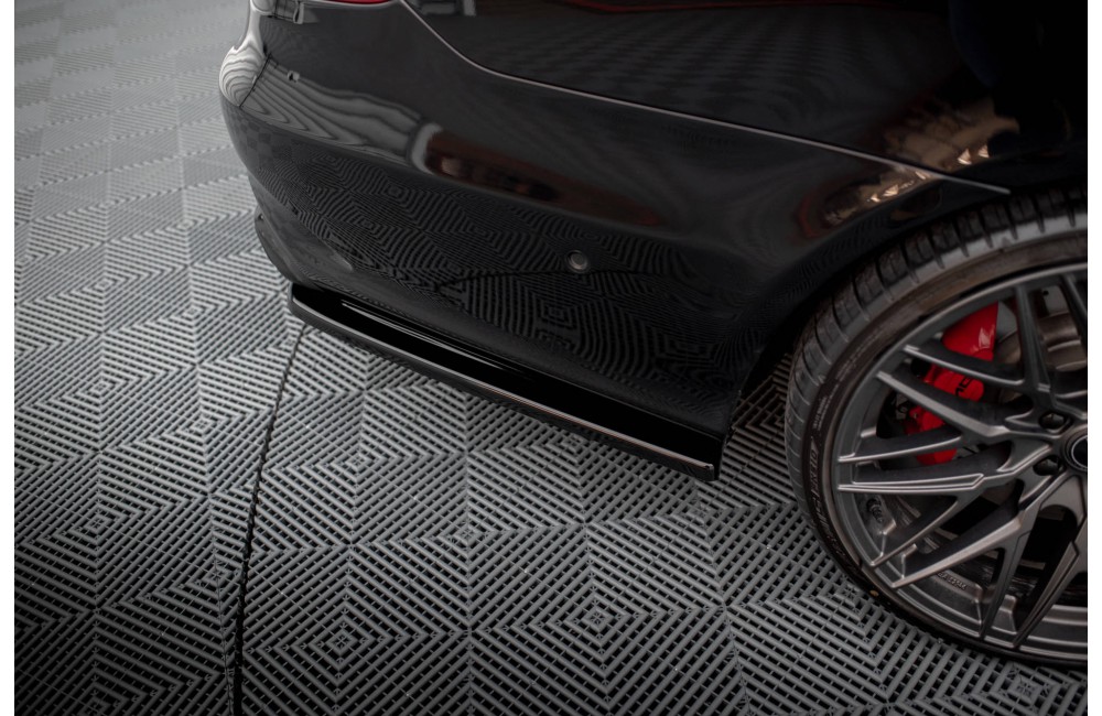 Rear Splitter (with vertical bars) Mercedes-Benz E63 AMG Sedan W212 Facelift
