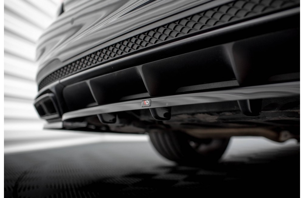 Rear Splitter (with vertical bars) Mercedes-Benz E63 AMG Sedan W212 Facelift