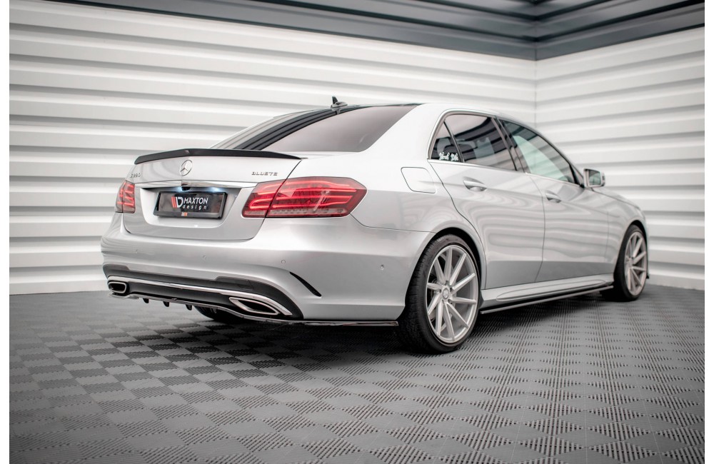 Rear Splitter (with vertical bars) Mercedes-Benz E AMG-Line Sedan W212 Facelift