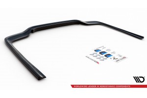 Rear Splitter (with vertical bars) Mercedes-Benz E AMG-Line Sedan W212 Facelift