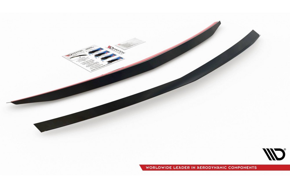 Set of Splitters Mercedes-Benz E AMG-Line Sedan W212 Facelift