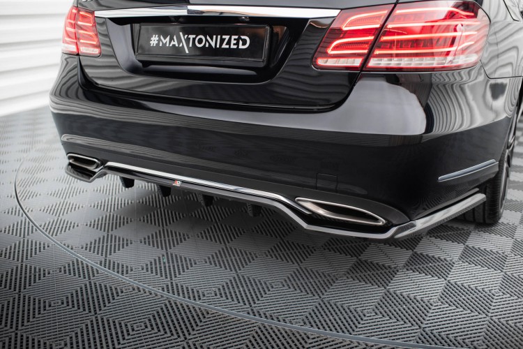 Πίσω Splitter (με κατακόρυφες ράβδους) Mercedes-Benz E W212 Facelift