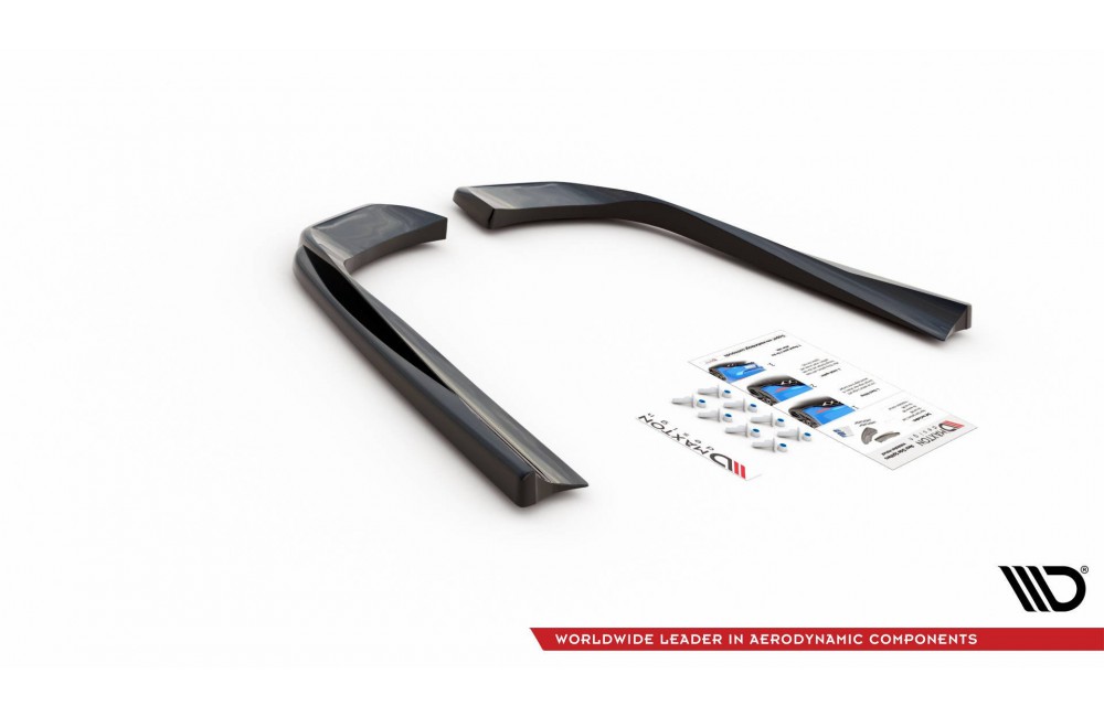 Rear Side Splitters for Mercedes-AMG E53 Coupe C238 / Cabriolet A238