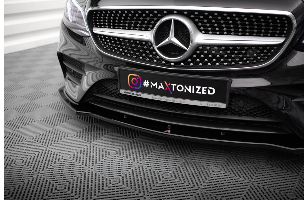 Front Splitter V.1 Mercedes-Benz E-Class W213 Coupe (C238) / Cabriolet (A238) AMG-Line / 53 AMG