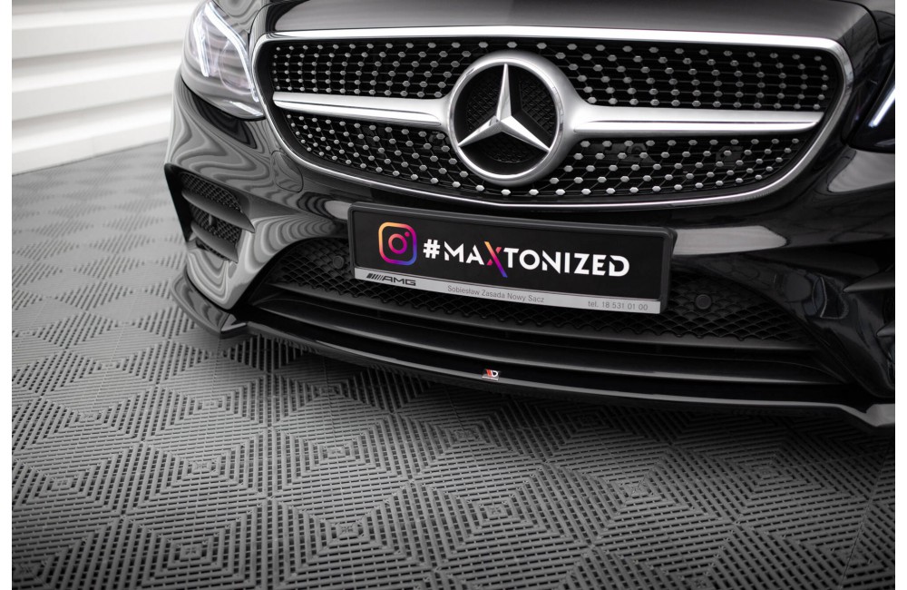 Front Splitter V.2 Mercedes-Benz E-Class W213 Coupe (C238) / Cabriolet (A238) AMG-Line / 53 AMG