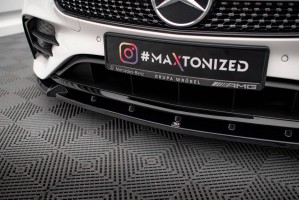 Front Splitter V.2 Mercedes-Benz E-Class W213 Coupe Facelift (C238 Facelift) / Cabriolet (A238 Facelift) AMG-Line / 53 AMG