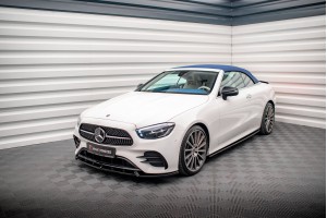 Front Splitter V.2 Mercedes-Benz E-Class W213 Coupe Facelift (C238 Facelift) / Cabriolet (A238 Facelift) AMG-Line / 53 AMG