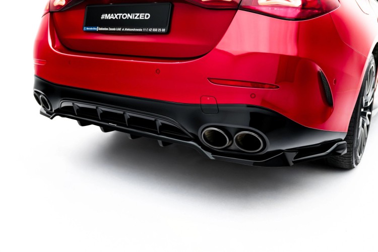 Πίσω Splitter (με κατακόρυφες ράβδους) Mercedes-AMG E53 Sedan / Estate W214