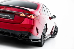 Rear Splitter (with vertical bars) Mercedes-AMG E53 Sedan / Estate W214