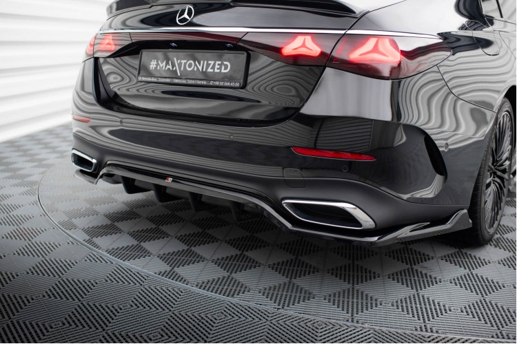 Οπίσθιο Splitter (με κατακόρυφες ράβδους) Mercedes-Benz E AMG-Line W214