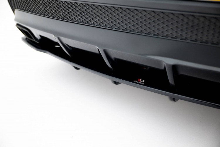 Πίσω Splitter (με κάθετες ράβδους) V.1 Mercedes-Benz GLA 45 AMG