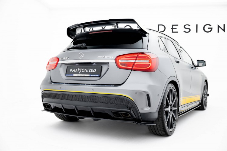 Πίσω Splitter (με κάθετες ράβδους) V.1 Mercedes-Benz GLA 45 AMG