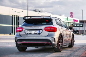 Rear Splitter for Mercedes-Benz GLA 45 AMG