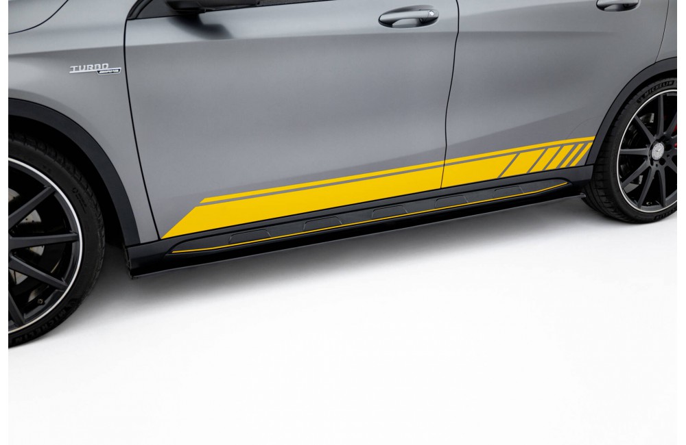 Side Skirts Diffusers V.1 Mercedes-Benz GLA 45 AMG Side Skirts Diffusers V.1 Mercedes-Benz GLA 45 AMG