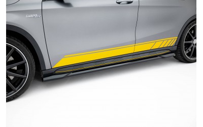 Side Skirts Diffusers V.2 Mercedes-Benz GLA 45 AMG X156