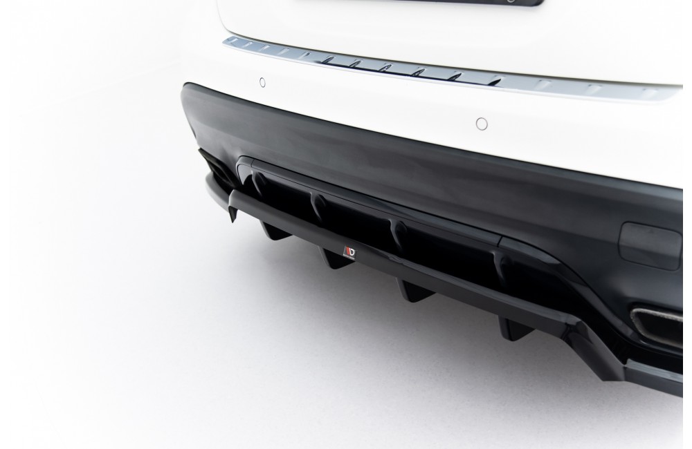 Rear Splitter (with vertical bars) Mercedes-Benz GLA 45 AMG X156 Facelift