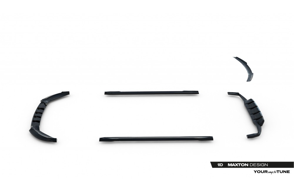 Set of Splitters Mercedes-Benz GLA 45 AMG X156 Facelift