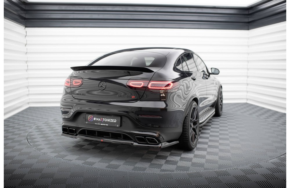 Rear Splitter (with vertical bars) Mercedes-AMG GLC 63 Coupe C253 Facelift
