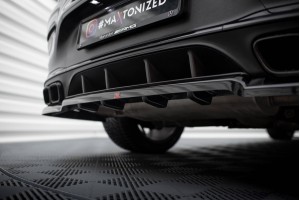 Rear Splitter (with vertical bars) Mercedes-AMG GLC 63 Coupe C253 Facelift