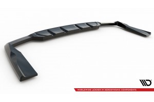 Rear Splitter (with vertical bars) Mercedes-AMG GLC 63 Coupe C253 Facelift