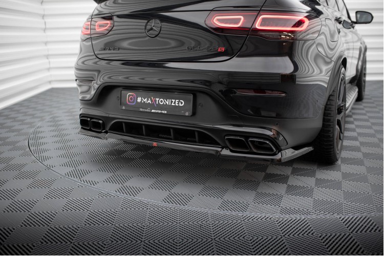 Πίσω splitter (με κατακόρυφες ράβδους) Mercedes-AMG GLC 63 Coupe C253 Facelift